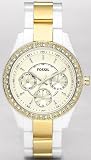 Fossil Womens ES2805 Stella Acrylic Bracelet With Dial Watch