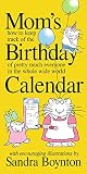 Mom's Birthday Calendar