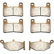 2007-2008 Suzuki GSXR 1000 Sintered HH Front & Rear Brake Pads