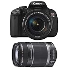 Canon EOS Rebel T4i Digital SLR Camera Body & EF-S 18-135mm IS STM Lens with EF-S 55-250mm f/4.0-5.6 IS II Zoom Lens