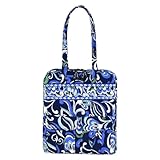 Vera Bradley Tall Zip Tote (Clearance) (Mediterranean Blue)