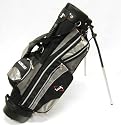 Tour Edge Deluxe Junior Golf Stand Bag (Black/Silver)