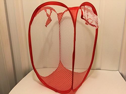 Set of 4 Laundry Hamper - Pink, Red, Blue, and Green