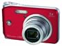 GE J1250 12MP Digital Camera with 5X Optical Zoom and 2.7-Inch LCD with Auto Brightness (Red)