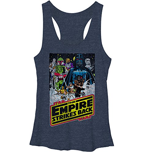 Star Wars Empire Strikes Back Womens Graphic Racerback Tank