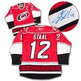 Eric Staal Carolina Hurricanes Autographed/Hand Signed Rbk Hockey Jersey