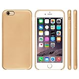 Highend berry iPhone 6 4.7インチ プレミアム PU レザー ケース ゴールド