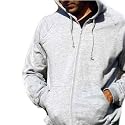 American Apparel California Fleece Zip Hoodie Sweatshirt -- Unisex