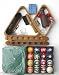 Pool Table Accessory Kit W Marble Ball Set Cue Rack New
