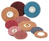 3" Dia., A/O Grain, Course Grade, Max. RPM 18K, Standard Abrasives Rapid Cut Surface Conditioning Quick Change Disc (1 Each)