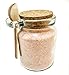 Premium Gourmet Pink Himalayan Salt (10oz - Ground Fine) in Reusable Glass Chefs Spice Jar with Cork & Spoon ~Kosher Certified~ Loved By Chefs Everywhere! Non-GMO