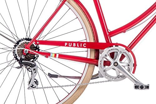 PUBLIC Bikes Women's C7 Dutch Style Step-Thru City Bike, 7-Speed