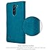 LG G3 Stylus / D690 Case, INNOVAA Premium Leather Wallet Case with STAND Flip Cover (NOT Compatible with LG G3) W/ Free Screen Protector & Stylus Pen - Black