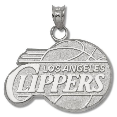 Logoart Los Angeles Clippers 5/8 Sterling Silver Pendant