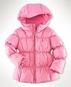 Ralph Lauren Girls Blane Down Jacket