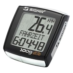 Sigma Fahrrad Computer BC 1009 STS, schwarz