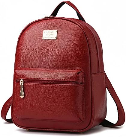 YISHIDAI Girls Leisure PU Shoulder Bags Red