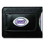 NFL New York Giants Leather Money Clip & Card Holder