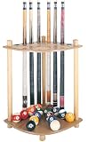 Minnesota Fats Cue and Ball Rack (Cherry Finish)
