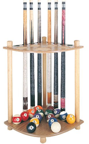 Minnesota Fats Cue and Ball Rack (Cherry Finish)