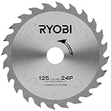 リョービ(RYOBI) レーザースリットチップソー 丸ノコ BW-470用 125×20mm 24P 6653471