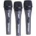 Sennheiser e835 S Live Vocal Microphone with On/Off Switch - 3-pack