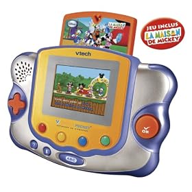 Vtech - 75345 - Jeu Educatif Electronique - Console Vsmile Pocket - La Maison de Mickey