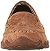 Skechers Women's Bikers-Pedestrian Memory Foam Moccasin,Brown Suede,9 M US
