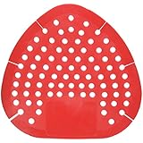 Krystal Cherry Fragrance Urinal Screen, Red, Dozen
