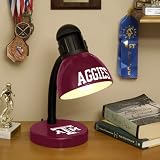 Texas A&M Aggies Memory Company Goose-neck Desk Lamp NCAA College Athletics Fan Shop Sports Team Mer
