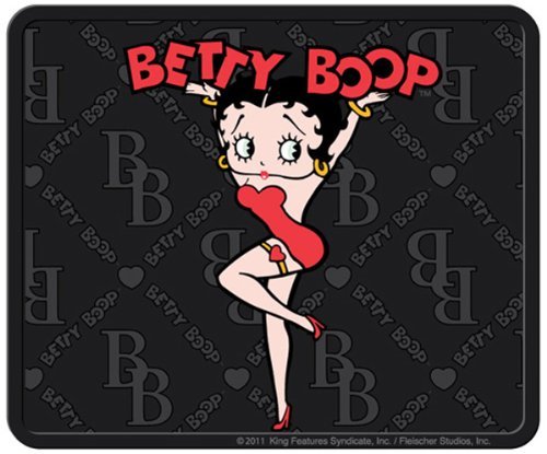 Betty Boop Chain Link Rear Seat Utility Rubber Floor Mats Pair