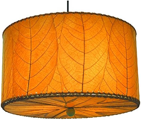 PENDANT LAMP, Drum Small Orange