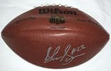 Shonn Greene Autographed NFL Football W/PROOF, Picture of Shonn Signing For Us, New York Jets, Iowa Hawkeyes