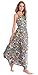Dilanni Women's Strap Sleeveless Floral Printed Summer Beach Bohemian Sundress