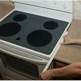 23 BLACK STOVETOP EXTENDER (SET OF TWO) -- eliminate the gap between your stove and countertop!!