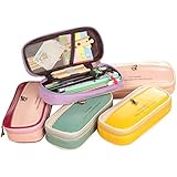Samaz Super Large Capacity Cute Pen Bag Pencil Case Pouch Make Up Cosmetic Bag (Color sent at random)