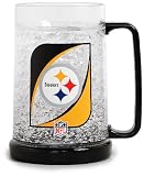 NFL Pittsburgh Steelers 16-Ounce Crystal Freezer Mug