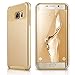 Samsung Galaxy S6 Edge Plus Case, EMobile Hybrid Dual Layer Shockproof Case For Samsung Galaxy S6 Edge Plus TPU PC 2 Piece Soft Hard Cover (Gold/Gold)