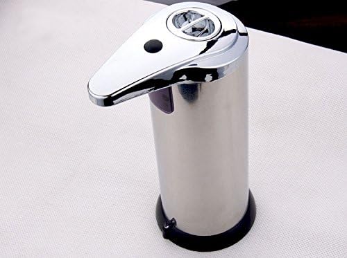 Oplaza Fashion and Durable Quality Stainless Steel Portable Motion Activated Hands Free Touchless Countertop Soap/liquid Sanitizer Dispenser