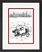 Calgary Flames Framed Art Jersey Lithograph Print