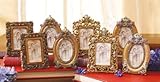 IMAGE OF Ornate Jeweled 2x 3 Frame Polystone Ls Vintage Jewels Return-Roman (Set of 8) Assorted by Midwest-CBK