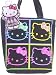 New Hello Kitty Tote Bag Black Bonus Lip Gloss