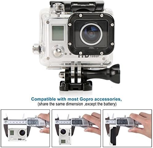 Wifi 20mp Action Camera 1080p Wifi Sports Camera Hd 170 Degree Wide Angle Action DVR Camera Diving Camera (Wifi-Silver)
