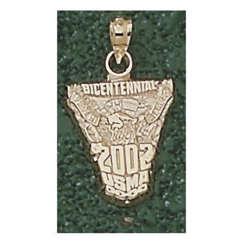 51zxFpNT1dL Army Black Knights Solid 14K Gold Class Crest 2002 Pendant