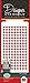 Designer Stencils C462 Houndstooth Cake Stencil Side, Beige/semi-transparent