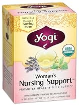 Yogi Tea Healing Formula, Woman's Nursing Support Tea Bags, 16-Count Boxes (Pack of 6)  [Amazon Frustration-Free Packaging]
