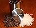 Twist-Eez Stainless Steel Gourmet 2-in-1 Salt and Pepper Grinder Mill Combo With Adjustable Grinding Mechanism Set Of One - Silver