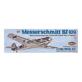 Guillows Messerschmitt BF109 Model Kit from Toy RC Airplanes