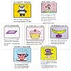 Birthday Cards pack. 7 Interesting thoughts of Edward Monkton Cards. New colour greeting cards