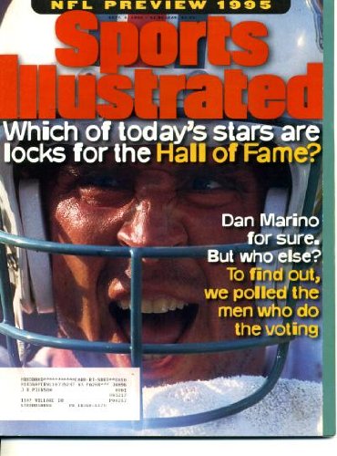 Sports Illustrated September 4 1995 Dan Marino/Miami Dolphins Cover, Tiger Woods Wins US Amateur, Michigan Wolverines Beat Virginia, Texas Rangers, Drew Bledsoe & Bill Parcells/New England Patriots, NFL Preview